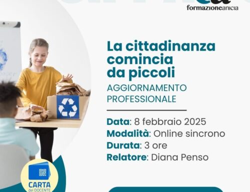 La cittadinanza comincia da piccoli – corso a cura di Diana Penso